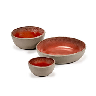 Serax Urbanistic Ceramics ciotola diam. 10.5 cm. rosso Acquista i prodotti di SERAX su Shopdecor