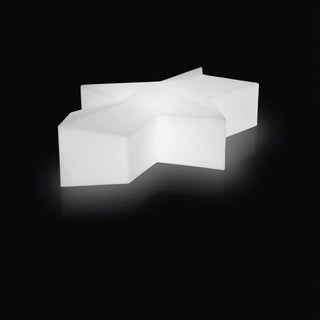 Slide Glacè Out Pouff Bianco luminoso by Alessandro Mendini Acquista i prodotti di SLIDE su Shopdecor