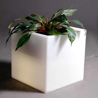 Slide Q-Pot Light Vaso Bianco luminoso by Slide Studio Acquista i prodotti di SLIDE su Shopdecor