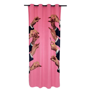 Seletti Toiletpaper Curtain Lipsticks Pink tenda rossetti Acquista i prodotti di TOILETPAPER HOME su Shopdecor
