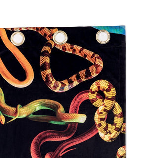 Seletti Toiletpaper Curtain Snakes Black tenda serpenti - Acquista ora su ShopDecor - Scopri i migliori prodotti firmati TOILETPAPER HOME design