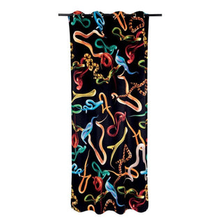 Seletti Toiletpaper Curtain Snakes Black tenda serpenti - Acquista ora su ShopDecor - Scopri i migliori prodotti firmati TOILETPAPER HOME design