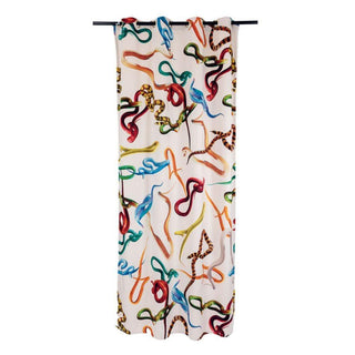 Seletti Toiletpaper Curtain Snakes White tenda serpenti - Acquista ora su ShopDecor - Scopri i migliori prodotti firmati TOILETPAPER HOME design