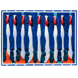 Seletti Toiletpaper Rectangular Rug Legs tappeto gambe 200x280 cm. - Acquista ora su ShopDecor - Scopri i migliori prodotti firmati TOILETPAPER HOME design