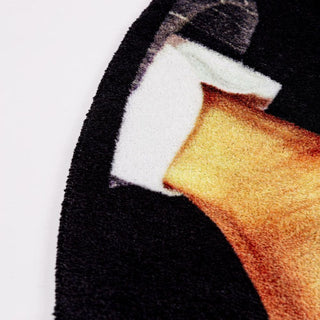 Seletti Toiletpaper Round Rug Lipsticks Black tappeto rossetti diam. 200 cm. - Acquista ora su ShopDecor - Scopri i migliori prodotti firmati TOILETPAPER HOME design