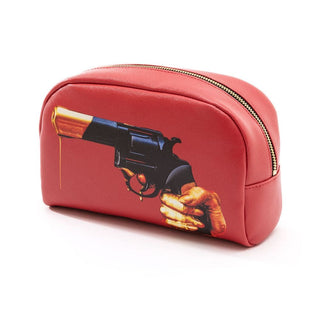 Seletti Toiletpaper Beauty Case Revolver astuccio revolver Acquista i prodotti di TOILETPAPER HOME su Shopdecor