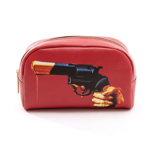 Seletti Toiletpaper Beauty Case Revolver astuccio revolver Acquista i prodotti di TOILETPAPER HOME su Shopdecor