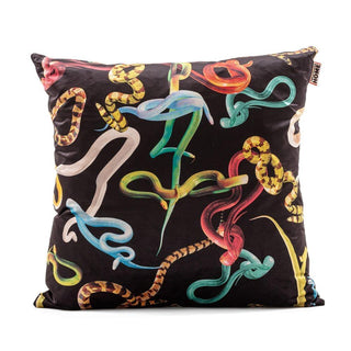Seletti Toiletpaper Cushion Snakes cuscino serpenti - Acquista ora su ShopDecor - Scopri i migliori prodotti firmati TOILETPAPER HOME design
