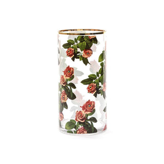 Seletti Toiletpaper Cylindrical Vases Roses vaso rose h. 30 cm. - Acquista ora su ShopDecor - Scopri i migliori prodotti firmati TOILETPAPER HOME design