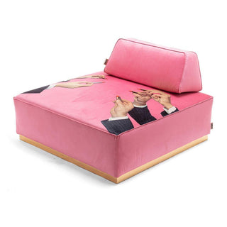 Seletti Toiletpaper Pouf Lipsticks Pink pouf rossetti 103x103 cm. - Acquista ora su ShopDecor - Scopri i migliori prodotti firmati TOILETPAPER HOME design