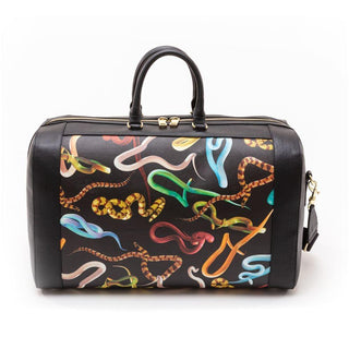 Seletti Toiletpaper Travel Travel Bag Snakes borsa da viaggio serpenti - Acquista ora su ShopDecor - Scopri i migliori prodotti firmati TOILETPAPER HOME design