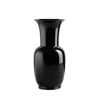 Venini Opalino 706.38 vaso monocolore h. 30 cm. Venini Opalino Nero Interno Nero - Acquista ora su ShopDecor - Scopri i migliori prodotti firmati VENINI design