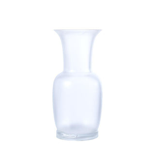 Venini Frozen Opalino 706.38 vaso cristallo sabbiato h. 30 cm. - Acquista ora su ShopDecor - Scopri i migliori prodotti firmati VENINI design