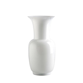Venini Opalino 706.38 vaso monocolore h. 30 cm. Venini Opalino Lattimo Interno Lattimo - Acquista ora su ShopDecor - Scopri i migliori prodotti firmati VENINI design