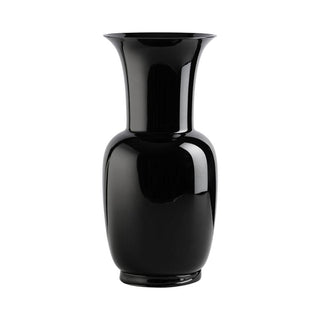 Venini Opalino 706.22 vaso monocolore h. 36 cm. Venini Opalino Nero Interno Nero - Acquista ora su ShopDecor - Scopri i migliori prodotti firmati VENINI design