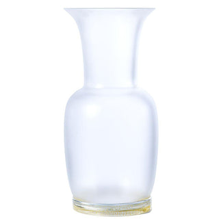Venini Frozen Opalino 706.24 vaso cristallo foglia oro sabbiato h. 42 cm. - Acquista ora su ShopDecor - Scopri i migliori prodotti firmati VENINI design