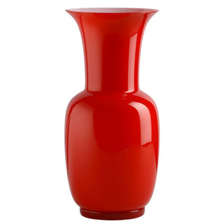 Venini Opalino 706.24 vaso opalino interno lattimo h. 42 cm. Venini Opalino Rosso Interno Lattimo - Acquista ora su ShopDecor - Scopri i migliori prodotti firmati VENINI design