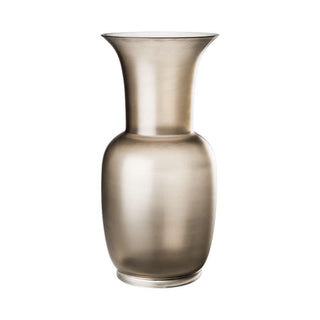 Venini Satin 706.22 vaso satinato h. 36 cm. Venini Satin Talpa-Cristallo - Acquista ora su ShopDecor - Scopri i migliori prodotti firmati VENINI design