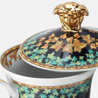 Versace meets Rosenthal 30 Years Mug Collection Gold Ivy bicchiere con coperchio Acquista i prodotti di VERSACE HOME su Shopdecor