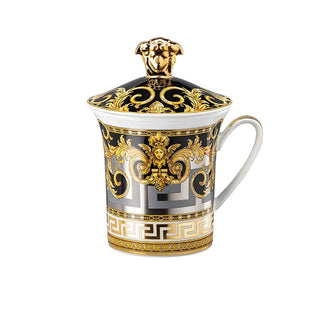 Versace meets Rosenthal 30 Years Mug Collection Prestige Gala bicchiere con coperchio Acquista i prodotti di VERSACE HOME su Shopdecor