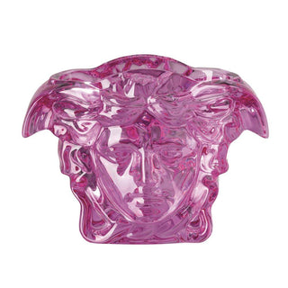 Versace meets Rosenthal Medusa Grande Crystal vaso h. 19 cm. Rosa - Acquista ora su ShopDecor - Scopri i migliori prodotti firmati VERSACE HOME design