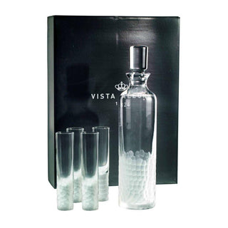 Vista Alegre Artic decanter vodka con 4 bicchierini shots e contenitore - Acquista ora su ShopDecor - Scopri i migliori prodotti firmati VISTA ALEGRE design