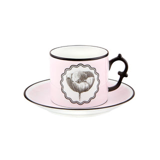Vista Alegre Herbariae tazza tè con piattino rosa - Acquista ora su ShopDecor - Scopri i migliori prodotti firmati VISTA ALEGRE design