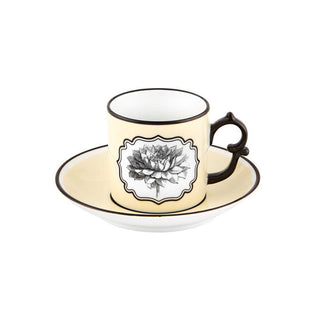 Vista Alegre Herbariae tazzina caffè con piattino giallo - Acquista ora su ShopDecor - Scopri i migliori prodotti firmati VISTA ALEGRE design