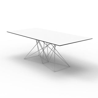 Vondom Faz tavolo con piano HPL 200x100 cm bianco by Ramón Esteve - Acquista ora su ShopDecor - Scopri i migliori prodotti firmati VONDOM design