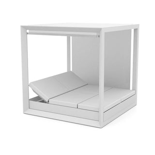 Vondom Vela Daybed Pergola 204x204 cm lettino da sole reclinabile bianco - Acquista ora su ShopDecor - Scopri i migliori prodotti firmati VONDOM design