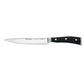 Wusthof Classic Ikon coltello filetto 16 cm. nero Acquista i prodotti di WÜSTHOF su Shopdecor