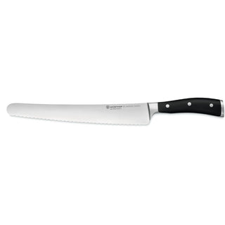Wusthof Classic Ikon coltello pane 26 cm. nero Acquista i prodotti di WÜSTHOF su Shopdecor