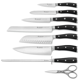 Wusthof Classic Ikon blocco coltelli con 8 pezzi nero - Acquista ora su ShopDecor - Scopri i migliori prodotti firmati WÜSTHOF design