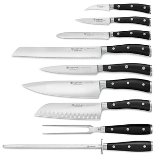 Wusthof Classic Ikon blocco coltelli con 9 pezzi - Acquista ora su ShopDecor - Scopri i migliori prodotti firmati WÜSTHOF design