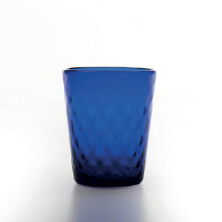 Zafferano Balloton Tumbler bicchiere acqua in vetro Zafferano Blu Acquista i prodotti di ZAFFERANO su Shopdecor