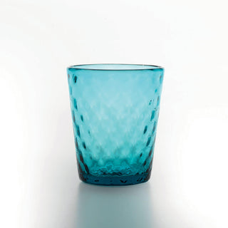 Zafferano Balloton Tumbler bicchiere acqua in vetro Zafferano Verde mare Acquista i prodotti di ZAFFERANO su Shopdecor