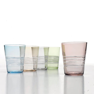Zafferano Filante Tumbler Set 6 bicchieri acqua 6 colori vari - Acquista ora su ShopDecor - Scopri i migliori prodotti firmati ZAFFERANO design