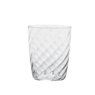 Zafferano Torson Tumbler bicchiere acqua in vetro Trasparente Acquista i prodotti di ZAFFERANO su Shopdecor