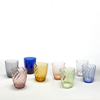 Zafferano Torson Tumbler bicchiere acqua in vetro Acquista i prodotti di ZAFFERANO su Shopdecor