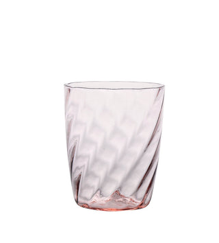 Zafferano Torson Tumbler bicchiere acqua in vetro Zafferano Rosa Acquista i prodotti di ZAFFERANO su Shopdecor