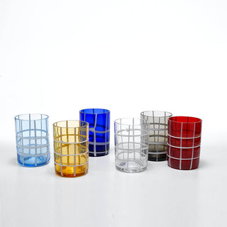 Zafferano Twiddle Tumbler Set 6 bicchieri acqua colori vari Acquista i prodotti di ZAFFERANO su Shopdecor